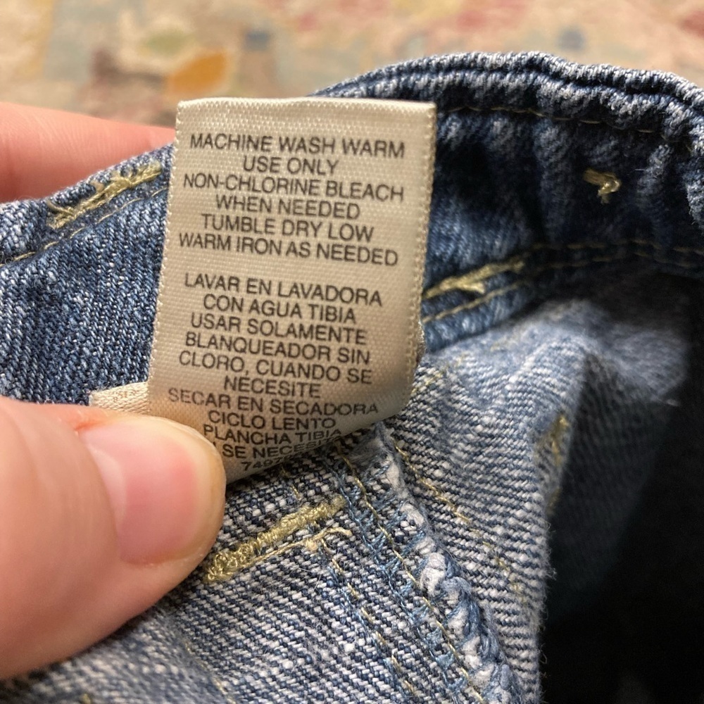 Arizona Jean Company Blue Cargo Denim Jeans Size 4T - Picture 9 of 9
